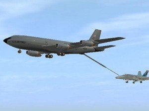 KC-135 tanker aircraft